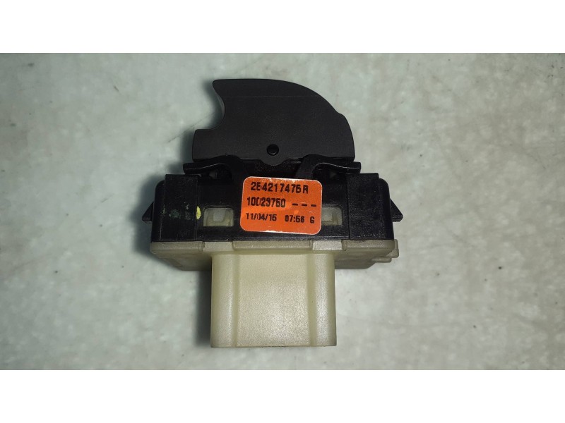 Recambio de mando elevalunas trasero derecho para dacia lodgy ambiance referencia OEM IAM 254217475R 6 PINES 10023750