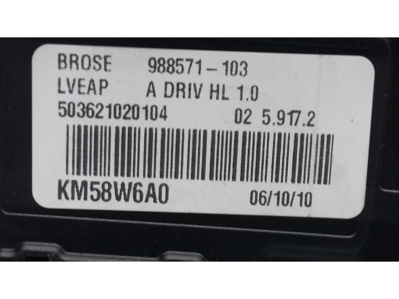 Recambio de motor elevalunas delantero izquierdo para renault laguna iii authentique referencia OEM IAM 807310002R 0130822330 97