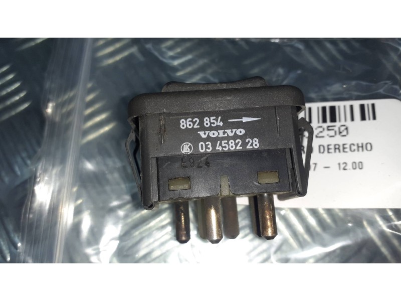 Recambio de mando elevalunas trasero derecho para volvo s40 berlina 2.0 t referencia OEM IAM 862854 03458228 