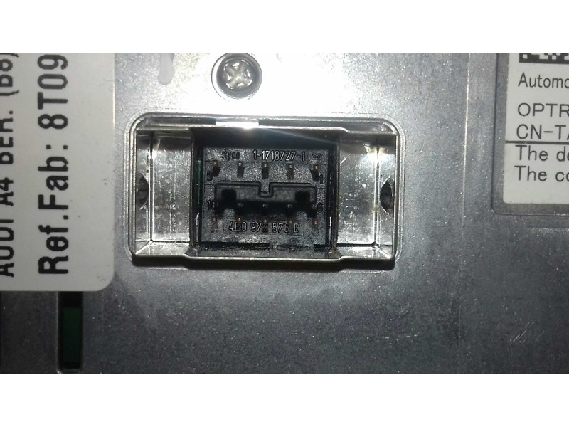 Recambio de pantalla multifuncion para audi a4 ber. (b8) básico referencia OEM IAM 8T0919603A  PANASONIC