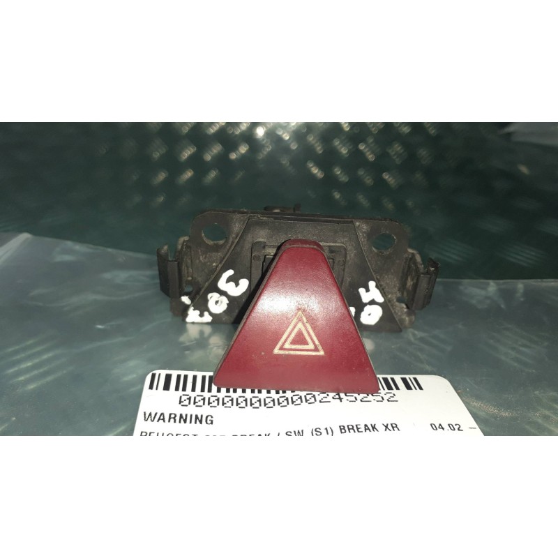 Recambio de warning para peugeot 307 break / sw (s1) break xr referencia OEM IAM 9643219577  CONECTOR 3 PINES