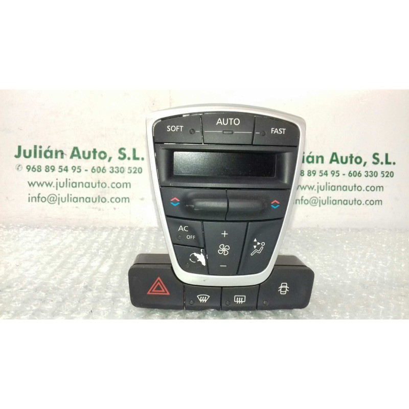 Recambio de mando calefaccion / aire acondicionado para renault laguna iii limited referencia OEM IAM 275100002R A02000A8400001 