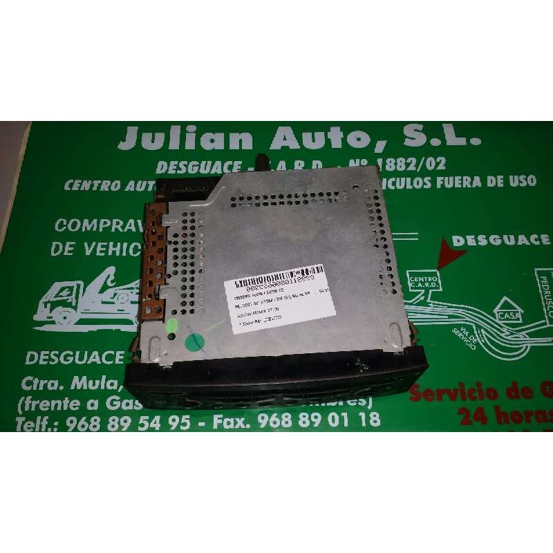 Recambio de sistema audio / radio cd para peugeot 307 break / sw (s1) break xr referencia OEM IAM 963659757700 VDO RD3-00 22RC28