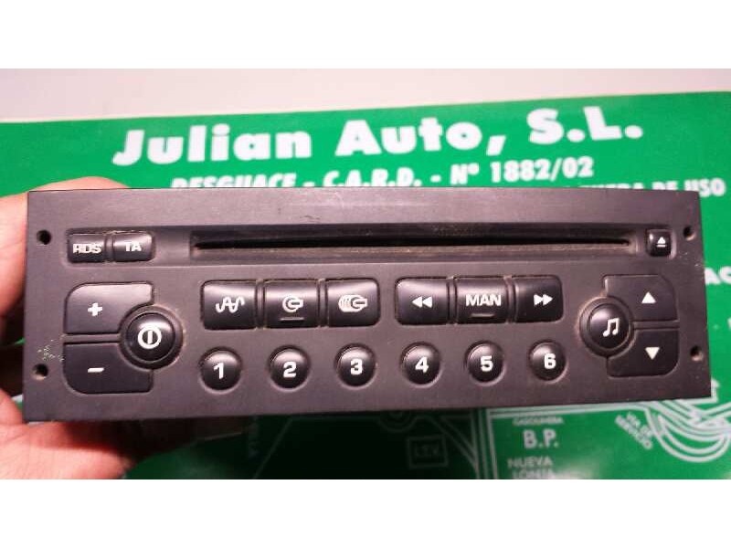 Recambio de sistema audio / radio cd para peugeot 307 break / sw (s1) break xr referencia OEM IAM 963659757700 VDO RD3-00 22RC28