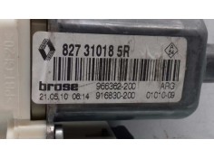 Recambio de motor elevalunas trasero izquierdo para renault megane iii berlina 5 p dynamique referencia OEM IAM 827310185R 01308 2