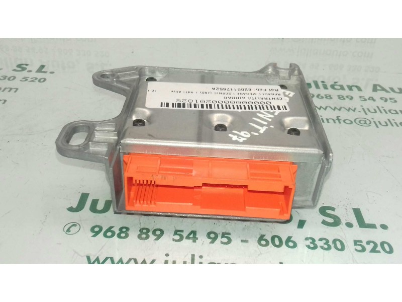 Recambio de centralita airbag para renault megane i scenic (ja0) 1.9dti alize referencia OEM IAM 8200117652A 600639500 AUTOLIV
