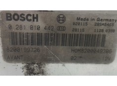 Recambio de centralita motor uce para renault megane i scenic (ja0) 1.9dti alize referencia OEM IAM 8200199726 0281010442 BOSCH 2