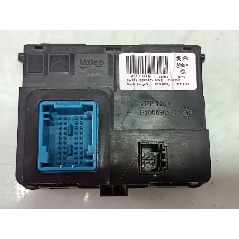 Recambio de modulo electronico para peugeot 308 business line referencia OEM IAM 9811039380 E1065901C VALEO