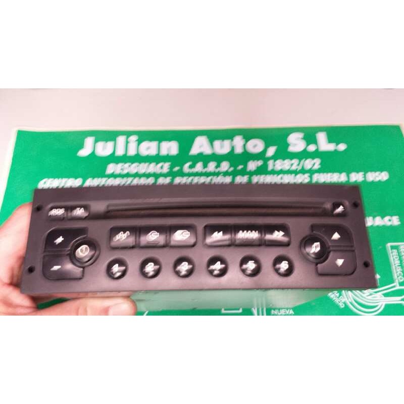 Recambio de sistema audio / radio cd para peugeot 206 berlina xn referencia OEM IAM 964514597700 VDO RD3-00 22RC280/65S
