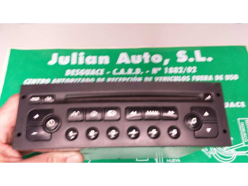 Recambio de sistema audio / radio cd para peugeot 206 berlina xn referencia OEM IAM 964514597700 VDO RD3-00 22RC280/65S