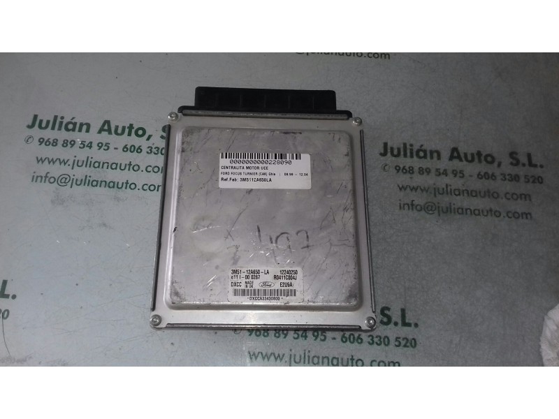 Recambio de centralita motor uce para ford focus turnier (cak) ghia referencia OEM IAM 3M5112A650LA  