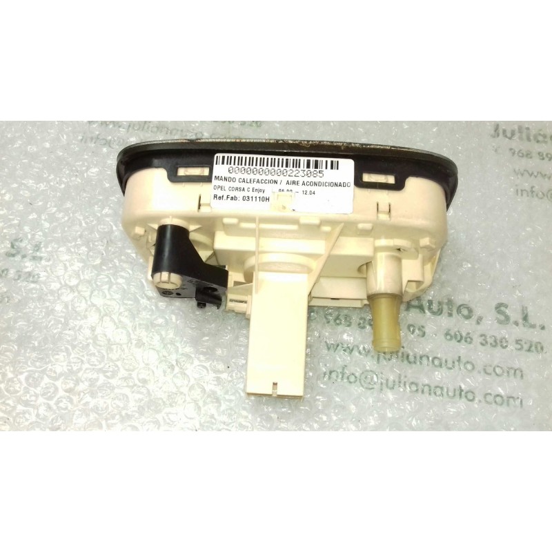 Recambio de mando calefaccion / aire acondicionado para opel corsa c enjoy referencia OEM IAM 031110H  VALEO