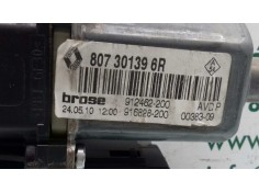 Recambio de motor elevalunas delantero derecho para renault megane iii berlina 5 p dynamique referencia OEM IAM 807301396R 01308 2