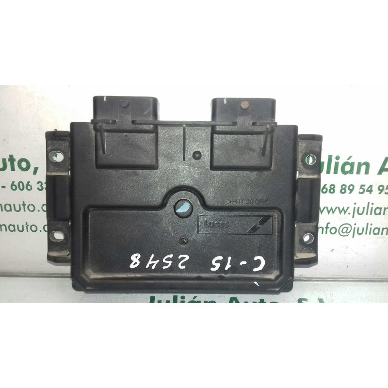 Recambio de centralita motor uce para citroen c15 d familiale referencia OEM IAM 9641390180 9646260580 LUCAS