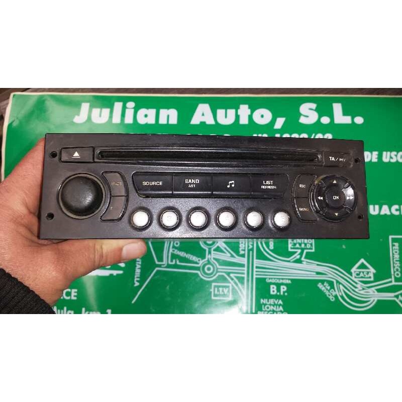 Recambio de sistema audio / radio cd para citroen c4 berlina collection referencia OEM IAM 9659139677 MP3 BLAUPUNKT RD4 N2 76451