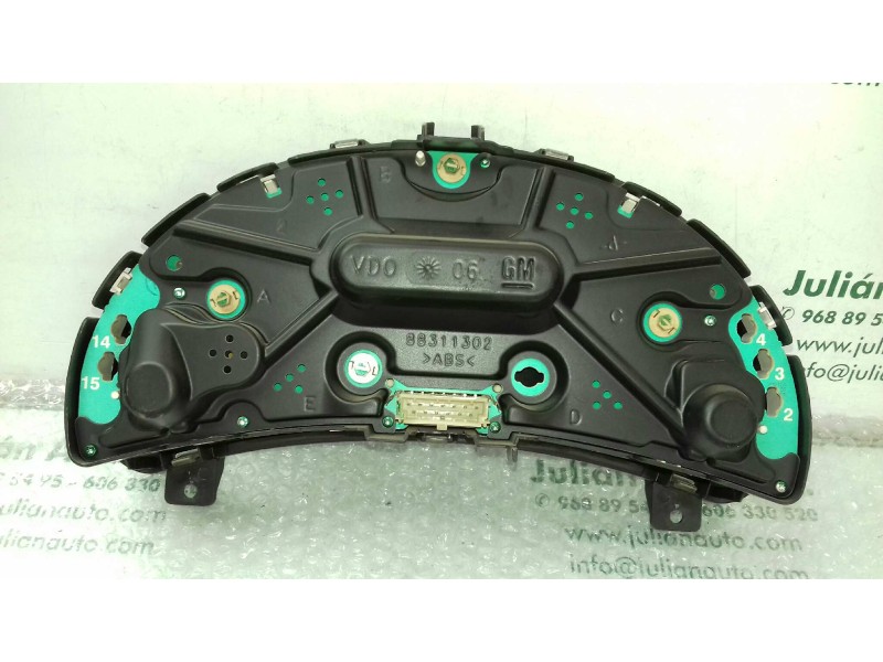 Recambio de cuadro instrumentos para opel corsa c enjoy referencia OEM IAM 13173355WJ 110080005026 VDO