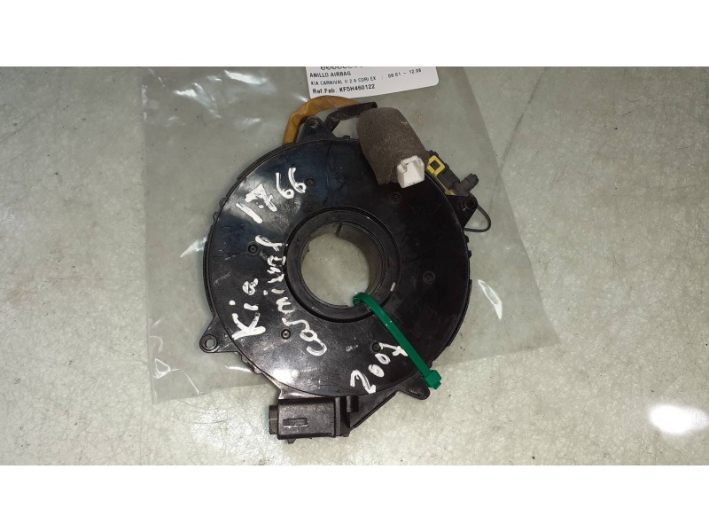 Recambio de anillo airbag para kia carnival ii 2.9 cdri ex referencia OEM IAM KF5H460122  