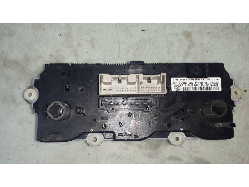 Recambio de mando calefaccion / aire acondicionado para volkswagen golf v berlina (1k1) highline referencia OEM IAM 1K0820047CB 