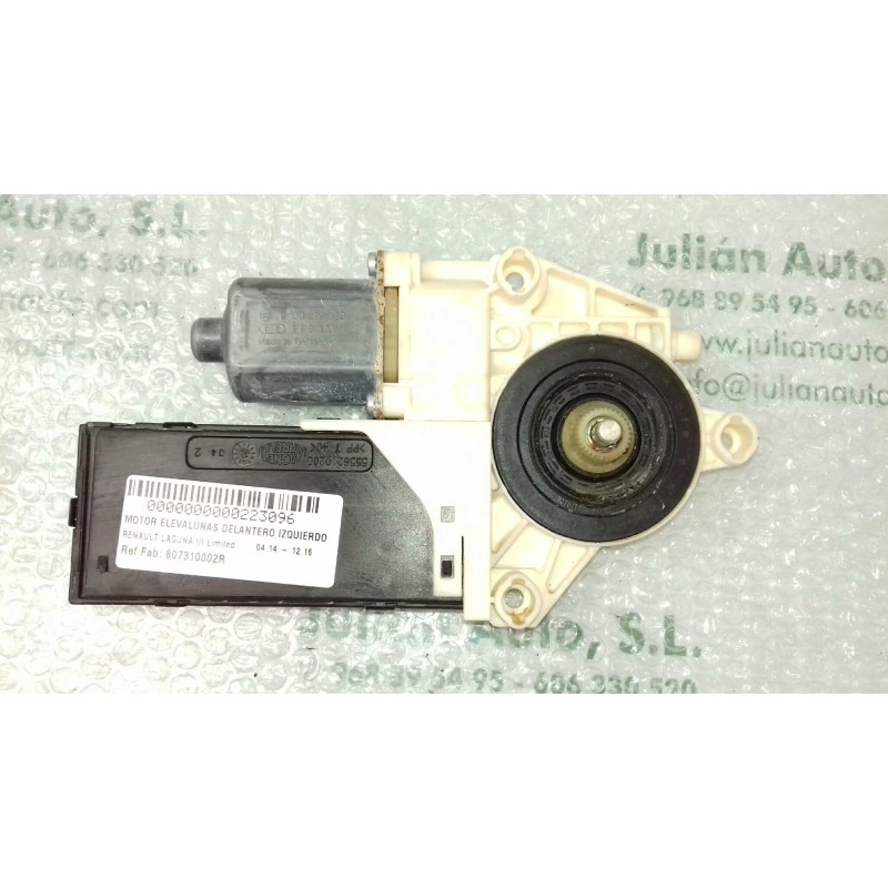 Recambio de motor elevalunas delantero izquierdo para renault laguna iii limited referencia OEM IAM 807310002R 978403103 0130822