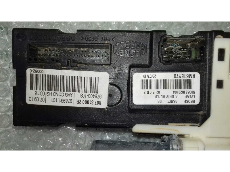 Recambio de motor elevalunas delantero izquierdo para renault laguna iii limited referencia OEM IAM 807310002R 978403103 0130822
