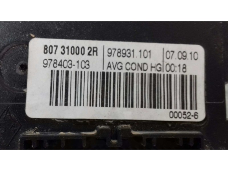Recambio de motor elevalunas delantero izquierdo para renault laguna iii limited referencia OEM IAM 807310002R 978403103 0130822