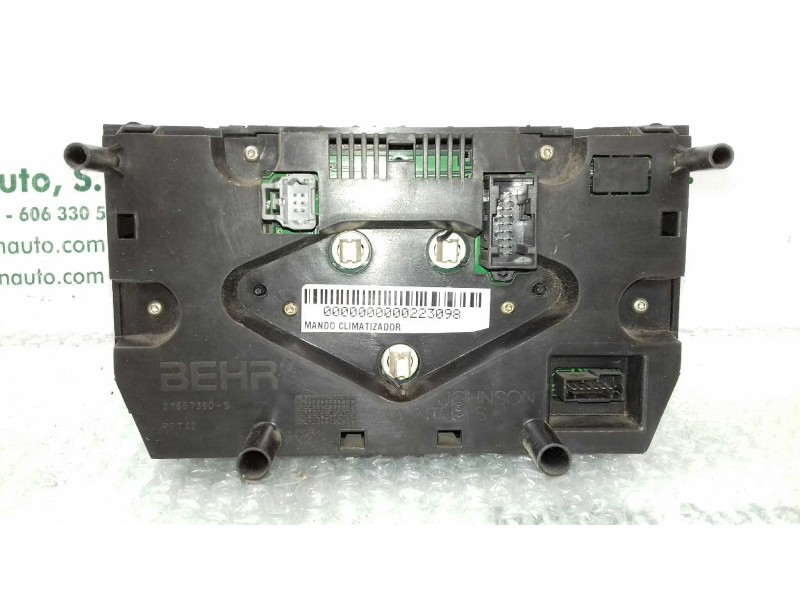 Recambio de mando climatizador para peugeot 307 (s1) xr clim plus referencia OEM IAM 96527144XT E2970 216788954