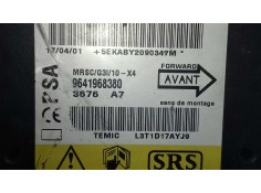 Recambio de centralita airbag para citroen c5 berlina 2.0 hdi sx referencia OEM IAM 9641968380  TEMIC 2