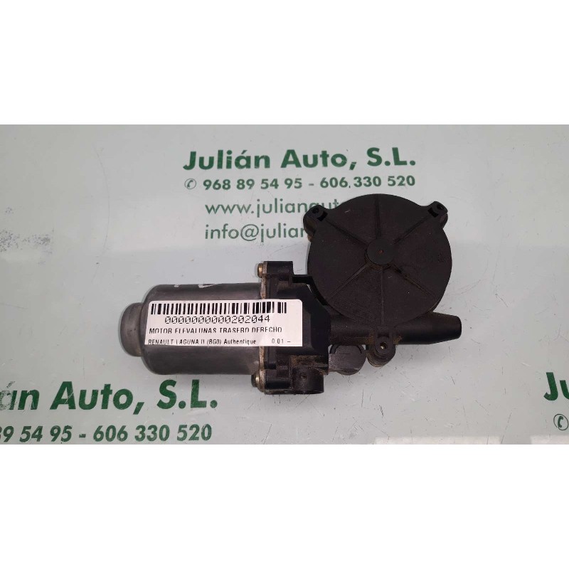 Recambio de motor elevalunas trasero derecho para renault laguna ii (bg0) authentique referencia OEM IAM 400670T8 8200000558 