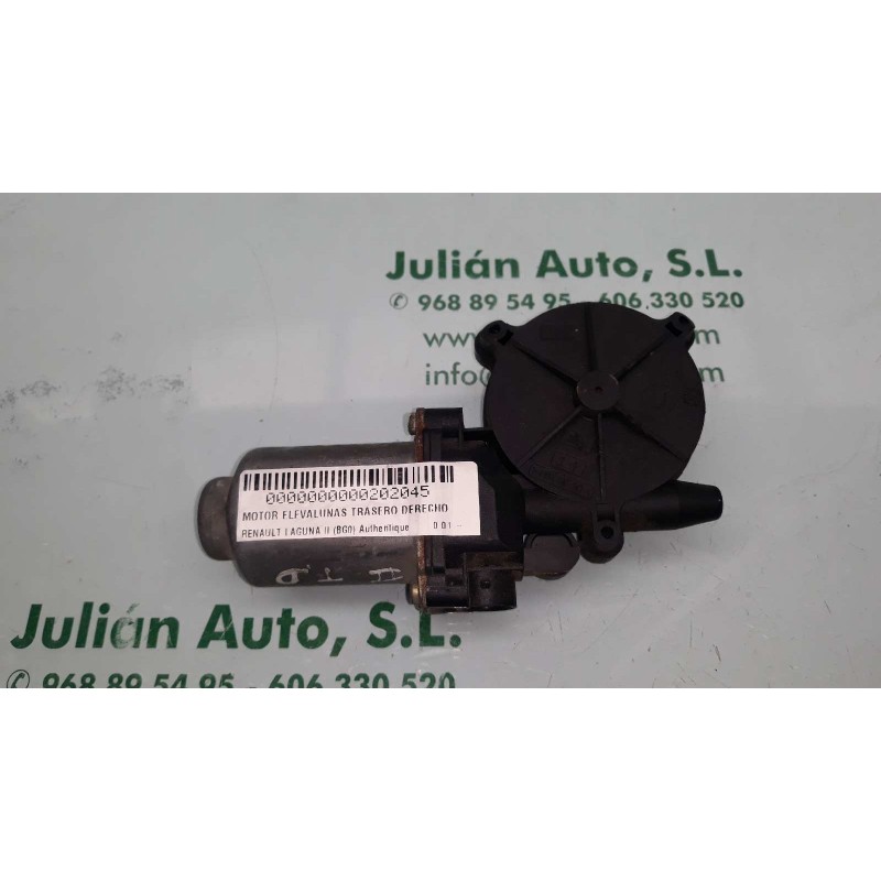 Recambio de motor elevalunas trasero derecho para renault laguna ii (bg0) authentique referencia OEM IAM 400670T3 8200000558 