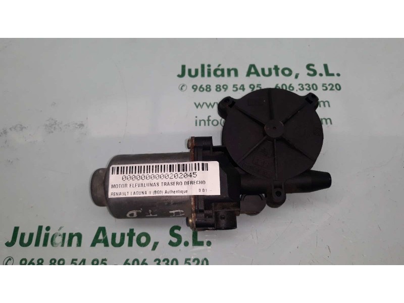 Recambio de motor elevalunas trasero derecho para renault laguna ii (bg0) authentique referencia OEM IAM 400670T3 8200000558 