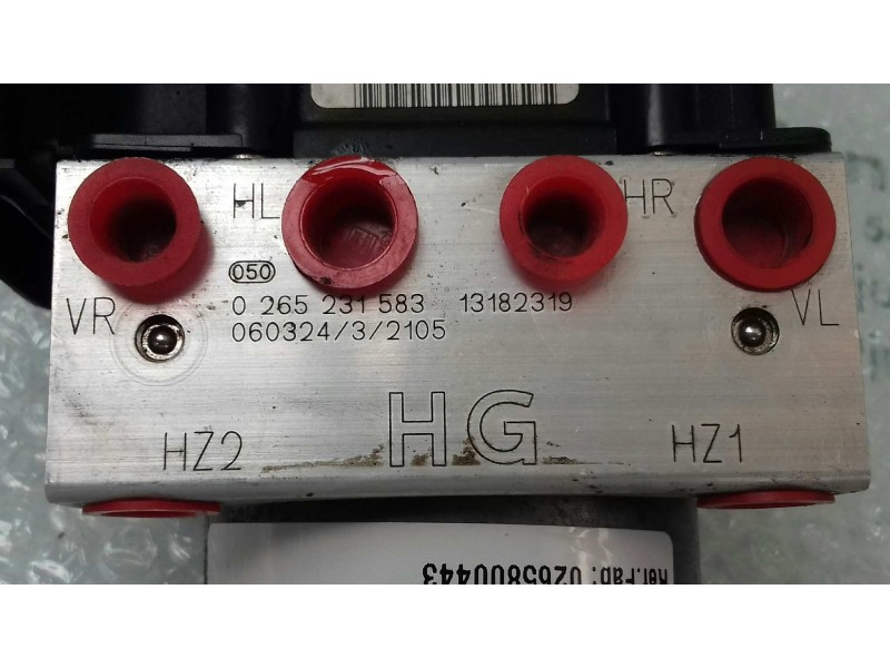 Recambio de abs para opel corsa c enjoy referencia OEM IAM 0265800443 0265231583 13182319