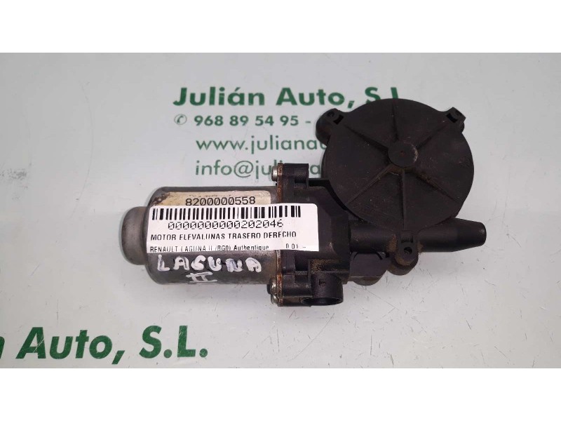 Recambio de motor elevalunas trasero derecho para renault laguna ii (bg0) authentique referencia OEM IAM 400670 8200000558 