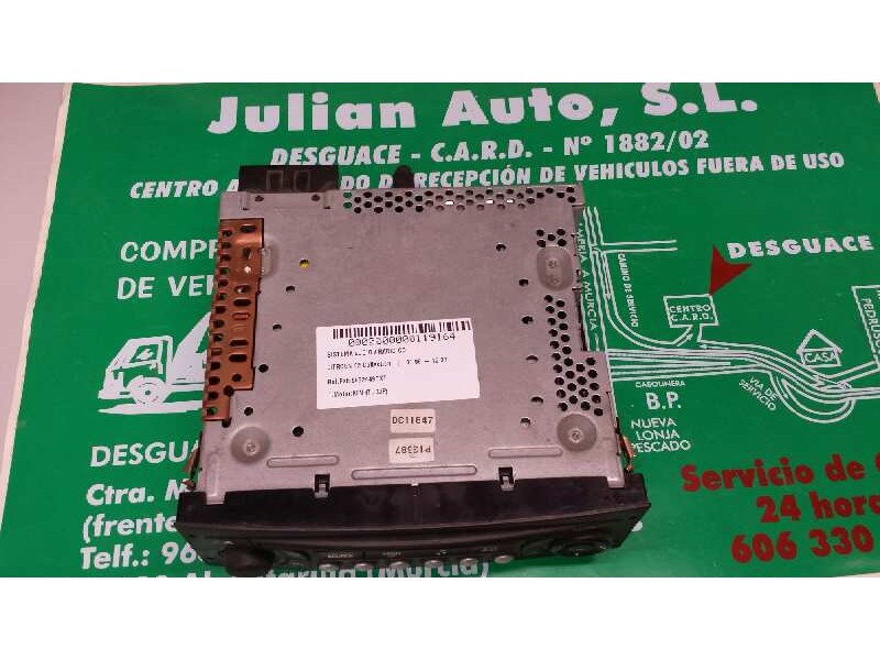 Recambio de sistema audio / radio cd para citroen c2 collection referencia OEM IAM 96624490XT SIEMENS VDO RD4 N1-00 PSARCD411-52