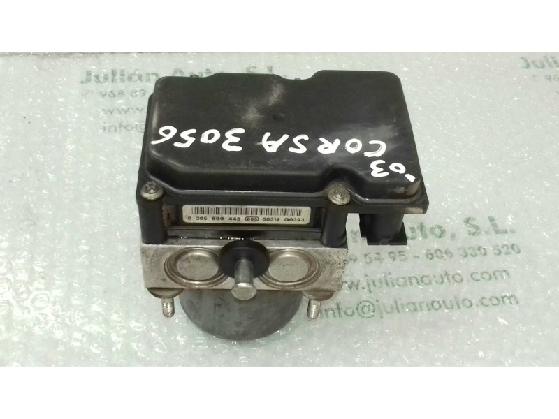 Recambio de abs para opel corsa c enjoy referencia OEM IAM 0265800443 0265231583 13182319
