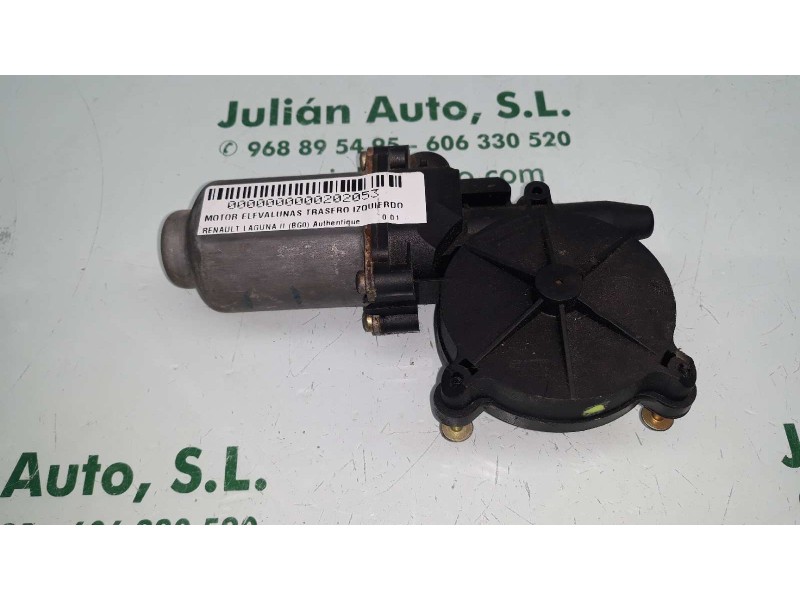 Recambio de motor elevalunas trasero izquierdo para renault laguna ii (bg0) authentique referencia OEM IAM 400669T3  