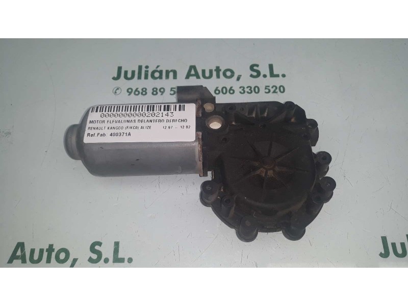 Recambio de motor elevalunas delantero derecho para renault kangoo (f/kc0) alize referencia OEM IAM 400371A  