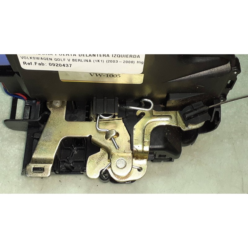 Recambio de cerradura puerta delantera izquierda para volkswagen golf v berlina (1k1) highline referencia OEM IAM 0920437 893862