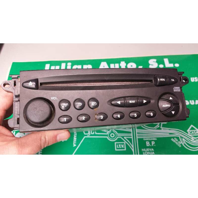 Recambio de sistema audio / radio cd para citroen xsara picasso 2.0 hdi exclusive referencia OEM IAM 9632592480 PU-2295A 