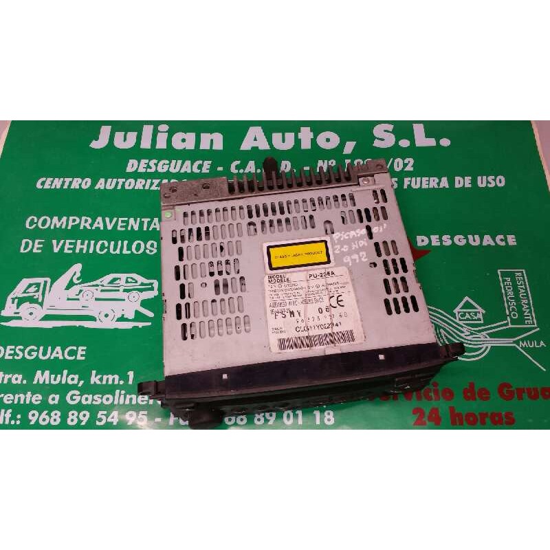 Recambio de sistema audio / radio cd para citroen xsara picasso 2.0 hdi exclusive referencia OEM IAM 9632592480 PU-2295A 