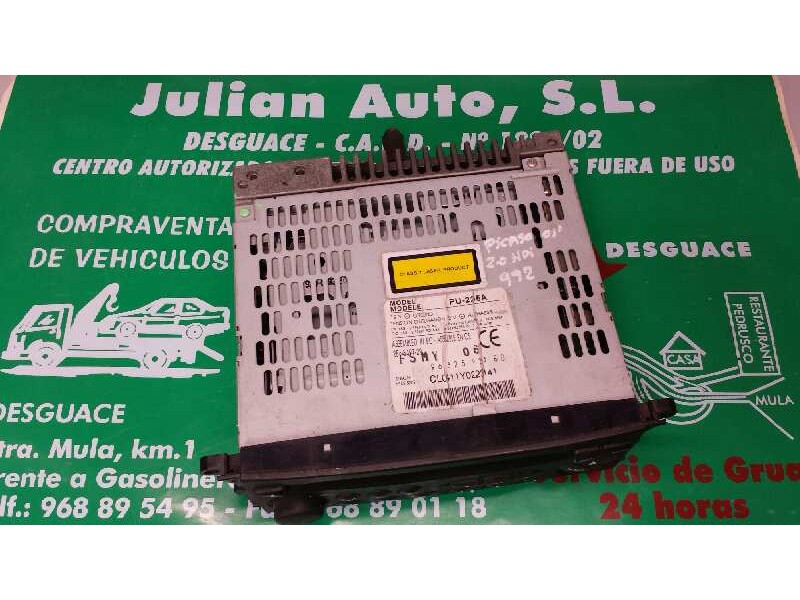 Recambio de sistema audio / radio cd para citroen xsara picasso 2.0 hdi exclusive referencia OEM IAM 9632592480 PU-2295A 