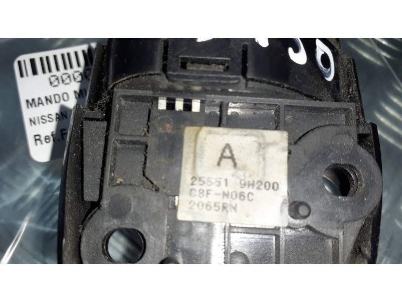 Recambio de mando multifuncion para nissan x-trail (t30) comfort referencia OEM IAM 255519H200  CONECTOR 3 PINES