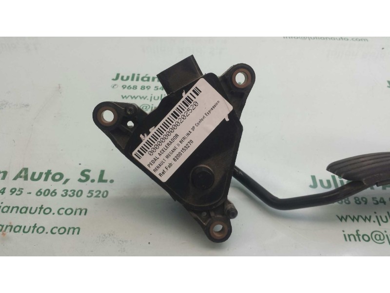 Recambio de potenciometro pedal para renault megane ii berlina 3p confort expression referencia OEM IAM 8200153270 1507B 