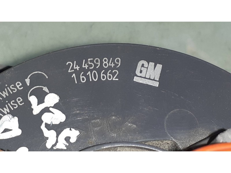 Recambio de anillo airbag para opel corsa c club referencia OEM IAM 24459849 1610662 