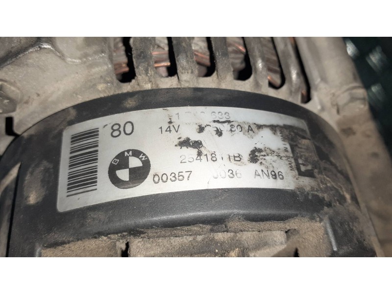Recambio de alternador para bmw serie 5 berlina (e39) 523i referencia OEM IAM 1740633 VALEO 50A / 80A