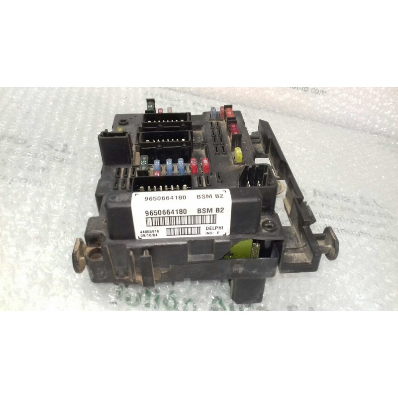 Recambio de caja reles / fusibles para peugeot 307 (s1) xr clim plus referencia OEM IAM 9650664180 BSM B2 DELPHI