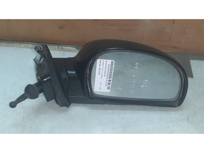 Recambio de retrovisor derecho para hyundai accent (lc) crdi gl referencia OEM IAM E4012188 E4022188 MANUAL