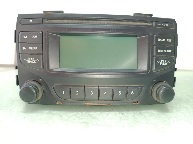 Recambio de sistema audio / radio cd para hyundai ix20 gl classic referencia OEM IAM 961601K050 PA710JCB 