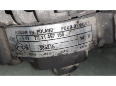 Recambio de alternador para renault kangoo (f/kc0) 1.5 dci diesel referencia OEM IAM 7711497156 C542664R 8200113636 2
