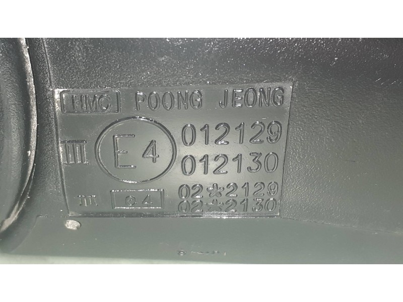 Recambio de retrovisor izquierdo para hyundai accent (lc) gls referencia OEM IAM E4012129 E4012130 MANUAL