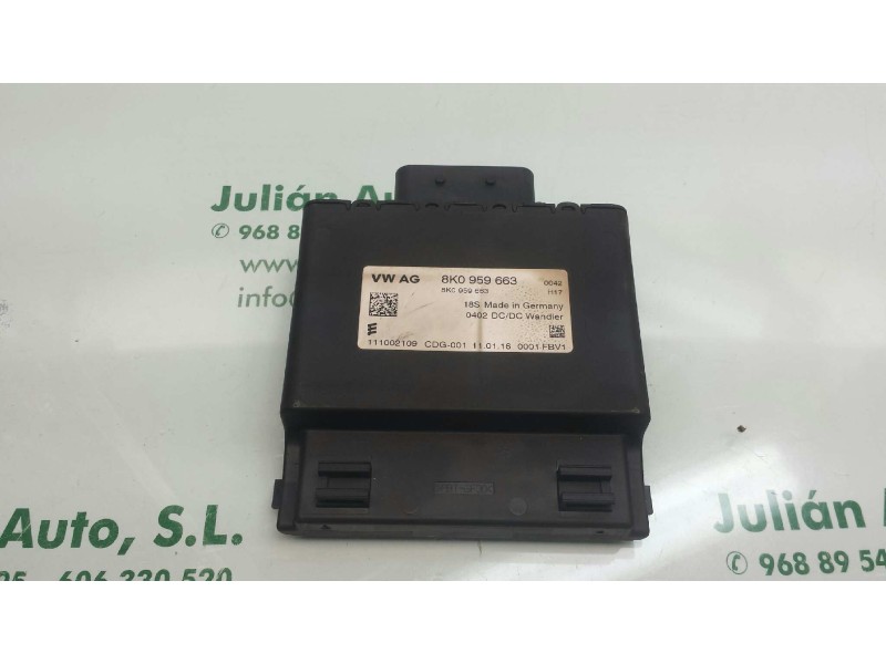 Recambio de modulo electronico para audi a5 cabriolet (8f7) 2.0 tdi (110kw) referencia OEM IAM 8K0959663 111002109 